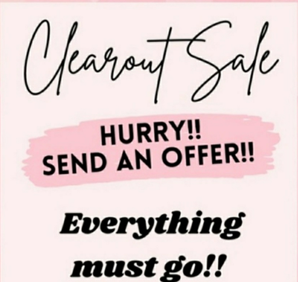 Clearout Sale Sign